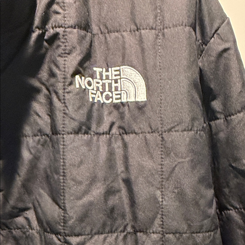 The North Face Men's Quilted Black Puffer Jacket - Picture 3 of 5